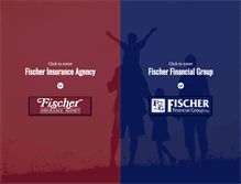 Tablet Screenshot of fischeragency.com